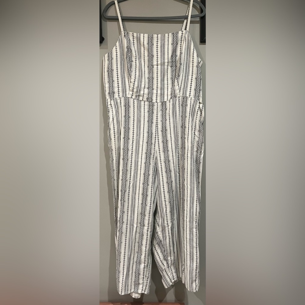Old Navy Linen Blend Cami jumpsuit, size XL